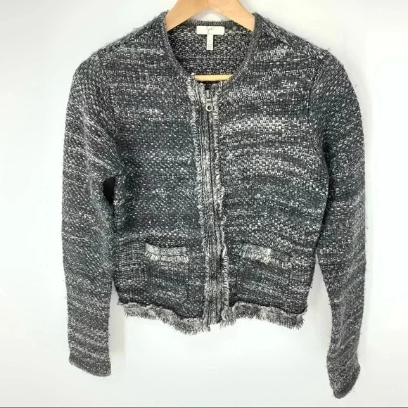 Joie porsha soft tweed boucle sweater blazer - Picture 7 of 12